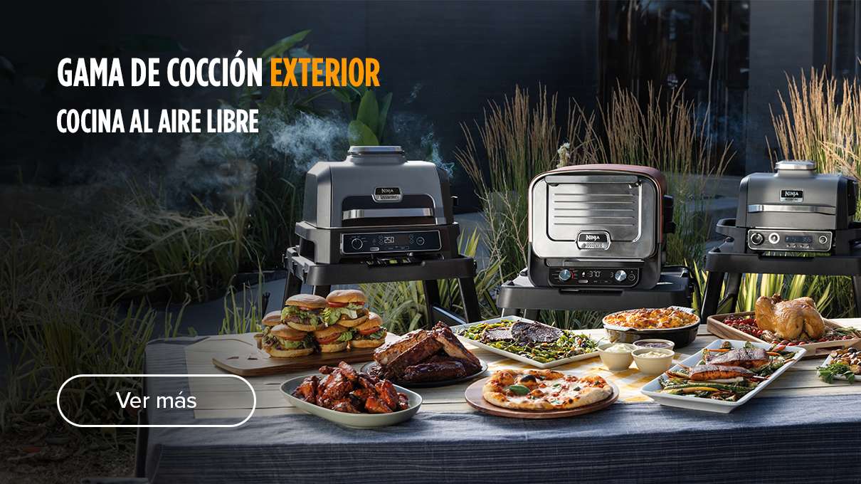 Gama de Cocción Exterior Ninja Woodfire: Barbacoas eléctricas y Hornos de exterior
